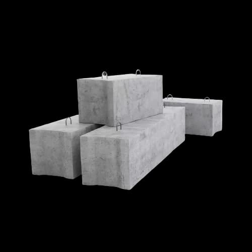 FBS concrete blocks for basement walls