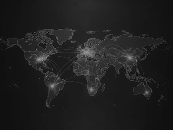 Strategic global network map