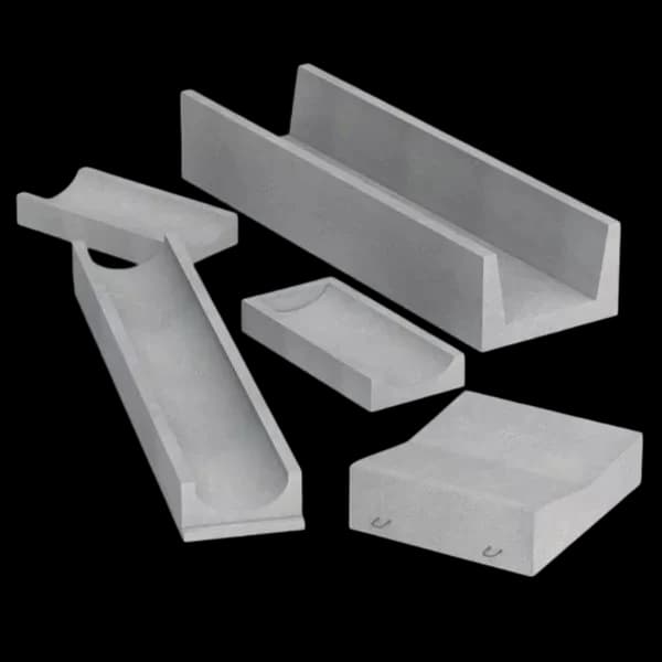 Reinforced concrete irrigation trays