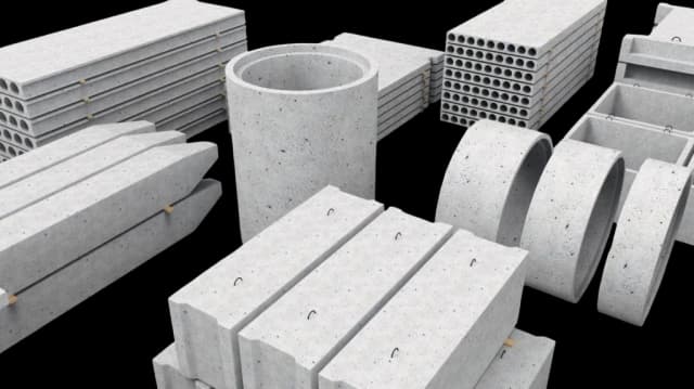 EMTB reinforced concrete products