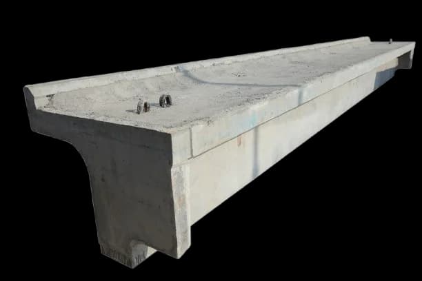 16,5 metrli temir yo‘l ko‘prigi temir-beton balkasi