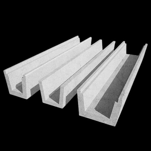 Reinforced concrete irrigation trays