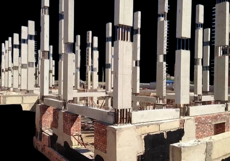 Temir-beton ustunlar