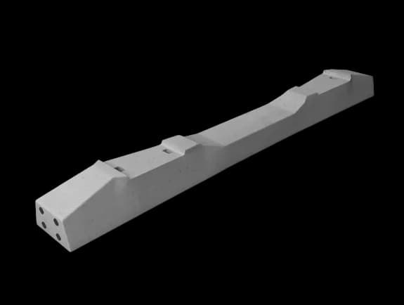 Reinforced concrete railway sleepers