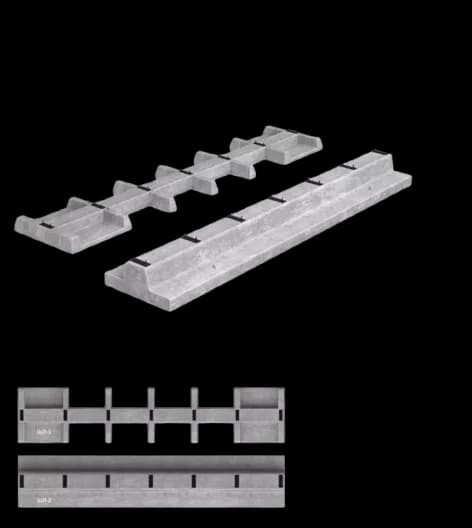 SHL-1 temir-beton shpalolejnya
